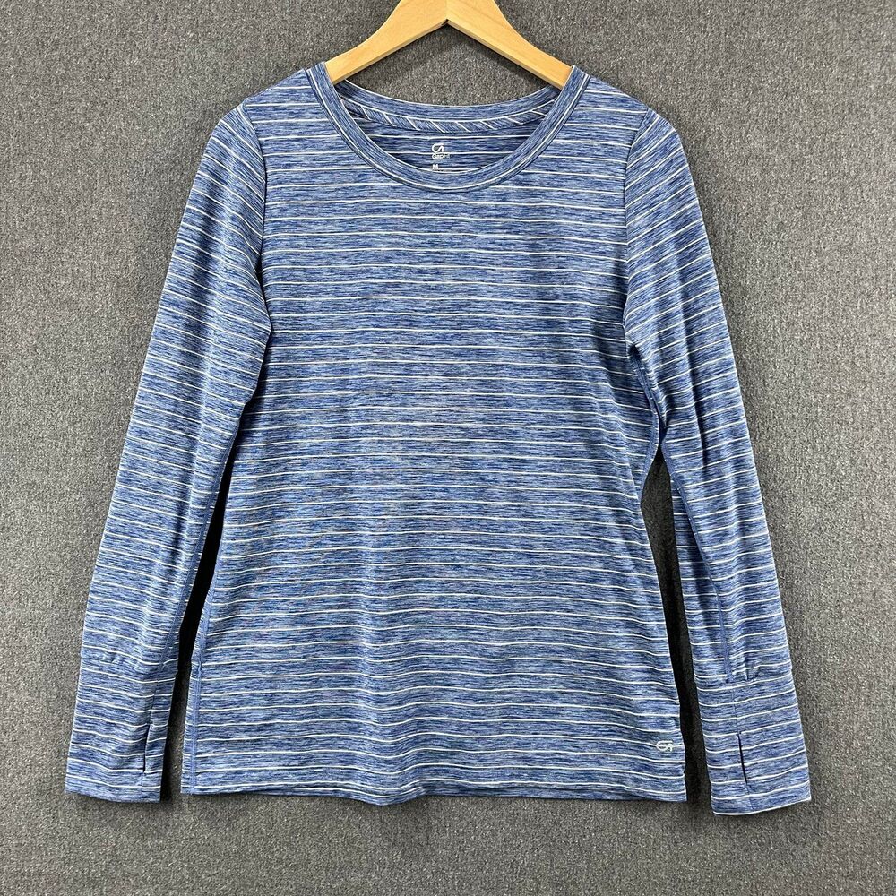GapFit Long Sleeve Top Thumb Hole Athletic Lightweight Stretch Layering M - Picture 1 of 7